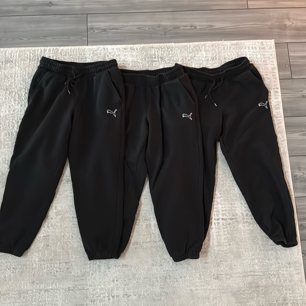 Puma Black Sweatpants